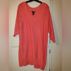 Lane Bryant Women's Pink Sweater